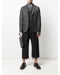 Comme des Garcons Homme Deux Comme Des Garons Homme Deux Check Tailored Blazer