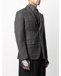 Comme des Garcons Homme Deux Comme Des Garons Homme Deux Check Tailored Blazer