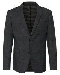 Hugo Boss Ross Extra Slim Fit Cotton Plaid Sport Coat 40r Grey