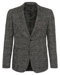 Hugo Boss Ross Extra Slim Fit Wool Mohair Sport Coat 40r Grey