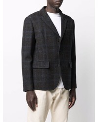 Aspesi Plaid Check Blazer