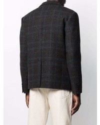 Aspesi Plaid Check Blazer