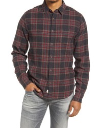 Marine Layer Classic Fit Balboa Check Flannel Button Up Shirt