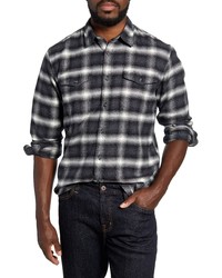 Coastaoro Holmes Regular Fit Plaid Button Up Flannel Shirt