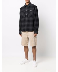 Off-White Outline Arrows Flannel Shirt