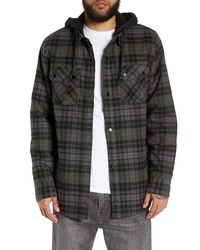 Volcom Insulated Flannel Shirt Jacket