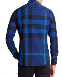 Burberry Brit Fred Check Cotton Shirt