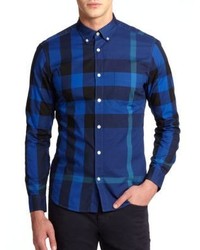 Burberry Brit Fred Check Cotton Shirt