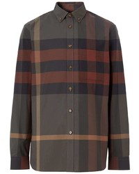 Burberry Check Pattern Shirt