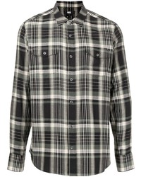 Paige Checked Long Sleeve Shirt