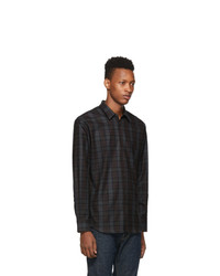 DSQUARED2 Green And Brown Relax Dan Shirt