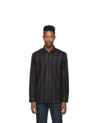 DSQUARED2 Green And Brown Relax Dan Shirt