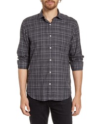 Hartford Paul Regular Fit Plaid Button Up Shirt