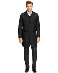 Brooks Brothers Saxxon Wool Chesterfield Overcoat