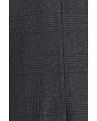 Corneliani Classic Fit Plaid Wool Overcoat