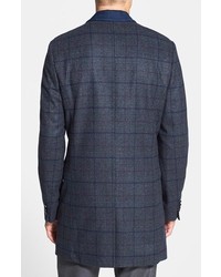 Ted Baker London Mordane Three Quarter Length Wool Blend Overcoat