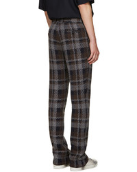 Fendi Checkered Trousers