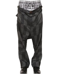 Vivienne Westwood Layered Plaid Checkered Pants