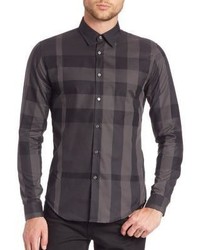 Burberry Southbrook Checked Button Down Shirt