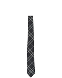 Burberry Grey Check Manston Tie