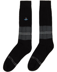 Vivienne Westwood Black Tartan Socks