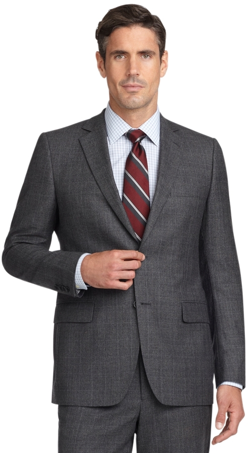 Brooks Brothers Fitzgerald Fit Plaid 1818 Suit, $1,098 | Brooks ...