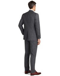 Brooks Brothers Fitzgerald Fit Plaid With Deco 1818 Suit