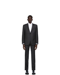 Ermenegildo Zegna Grey And Brown Check Suit