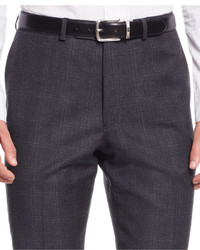 Calvin Klein Grey Plaid Flannel Extra Slim Fit Suit