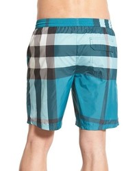 Burberry Brit Gowers Check Swim Trunks