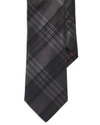 Black Brown 1826 Plaid Necktie