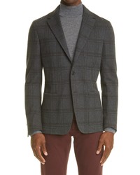 Canali Check Jersey Sport Coat