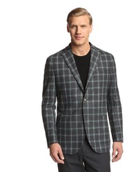 Lubiam Checked Notch Lapel Sportcoat