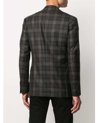 Gabriele Pasini Single Breasted Check Blazer