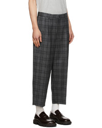 Comme des Garcons Homme Grey Tweed Trousers