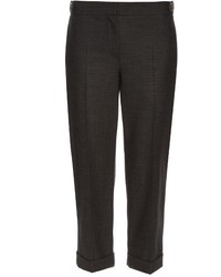 Brunello Cucinelli Prince Of Wales Checked Wool Blend Trousers