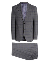 Ted Baker London Roger Fit Plaid Wool Suit