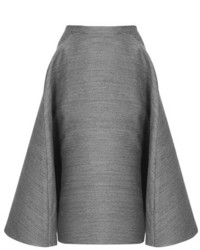 Topshop Unique A Line Midi Skirt