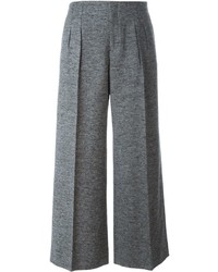 Charcoal Pleated Pants
