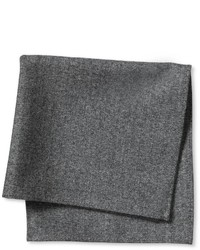 Charcoal Flannel Pocket Square