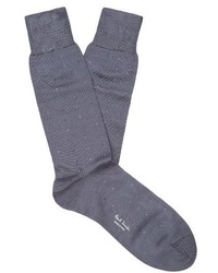 Paul Smith Pin Dot Cotton Blend Socks