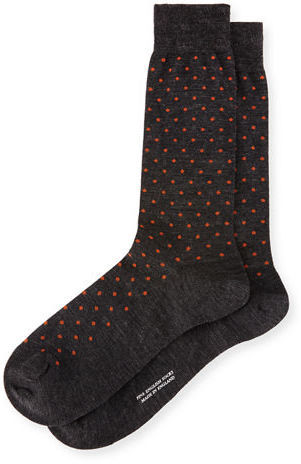 polka dot dress socks