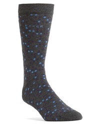 Ted Baker London Dot Socks Charcoal One Size