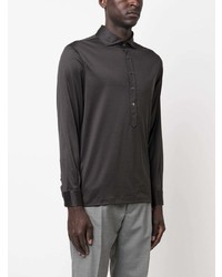 D4.0 Long Sleeve Cotton Polo Shirt