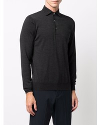 Lardini Long Sleeve Polo Shirt