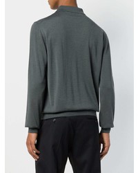 Jil Sander Long Sleeved Fitted Sweater