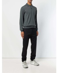 Jil Sander Long Sleeved Fitted Sweater