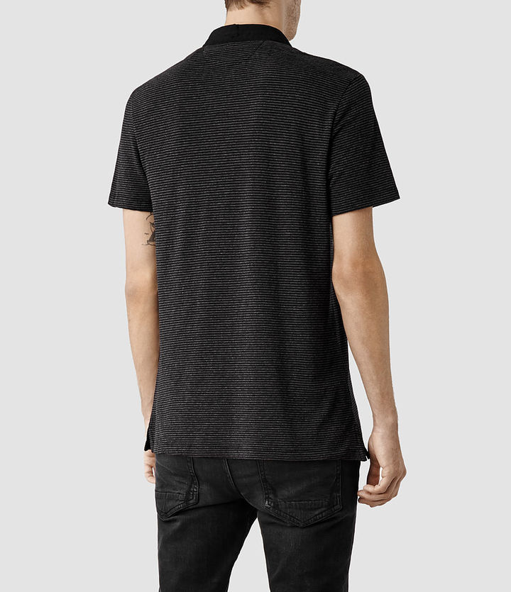 AllSaints Talbot Saints Polo, $90 | AllSaints | Lookastic