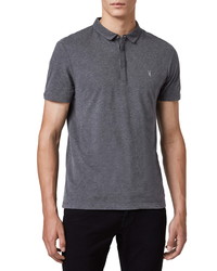 AllSaints Brace Slim Fit Solid Polo