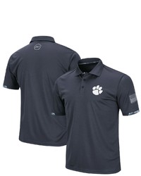 Colosseum Charcoal Clemson Tigers Oht Military Appreciation Digital Camo Polo At Nordstrom